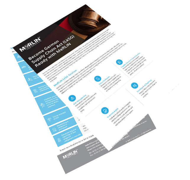 German Supply Chain Due Diligence Act Factsheet | MeRLIN Sourcing