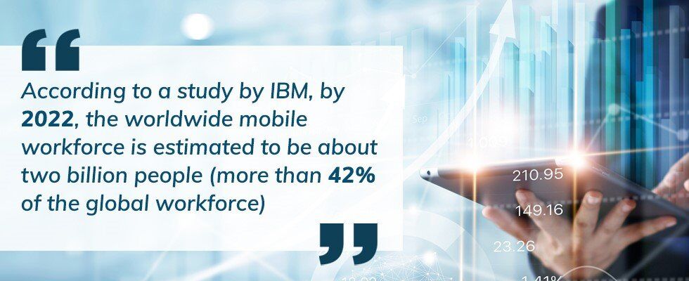 Mobile Technology - Worldwide mobile force is estimated to be about two billion people