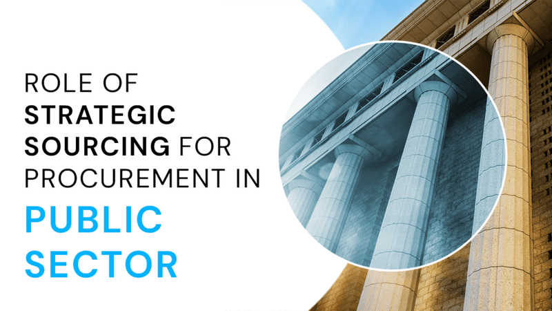 Strategic Sourcing for Procurement in Public Sector